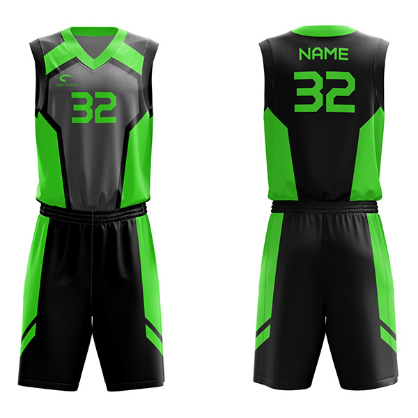 Custom Sublimated Basketball Uniforms - BU23