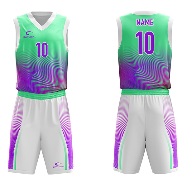 Custom Sublimated Basketball Uniforms - BU30