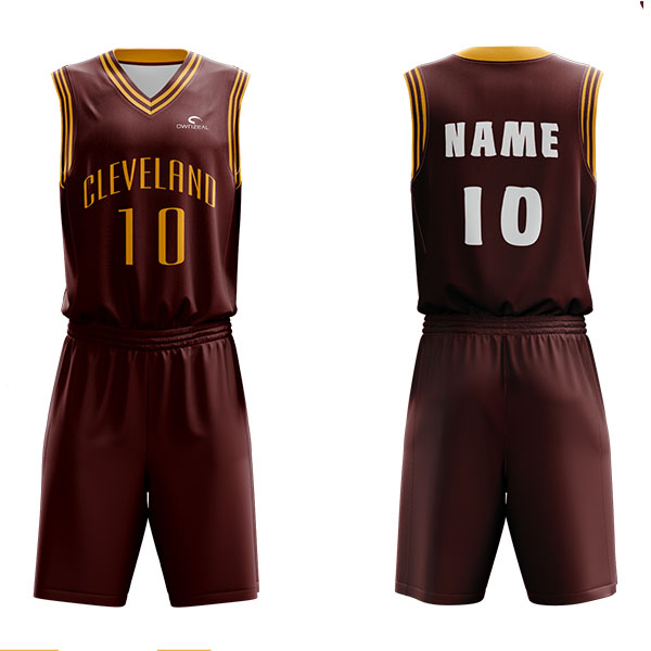 Custom Sublimated Basketball Uniforms - BU33