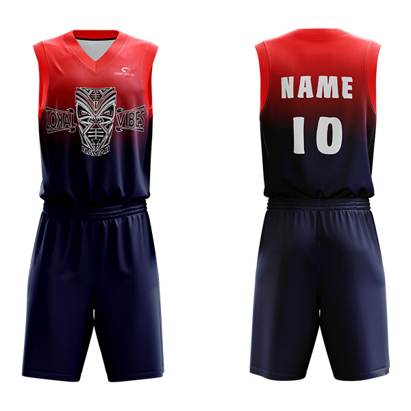 Custom Sublimated Basketball Uniforms - BU34