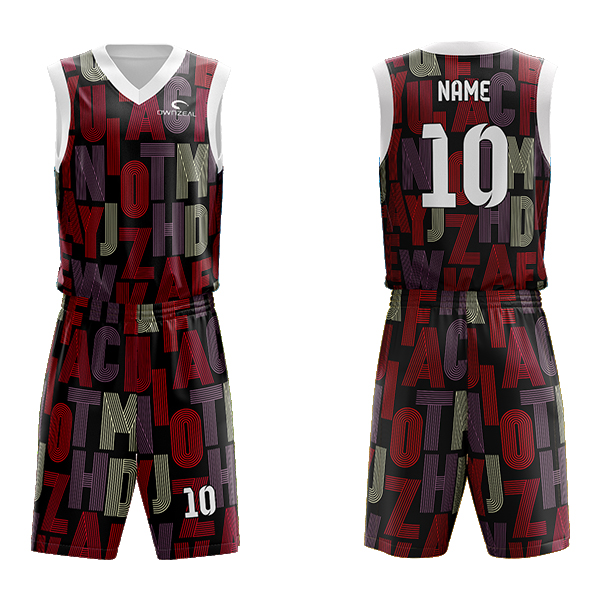 Custom Sublimated Basketball Uniforms - BU68