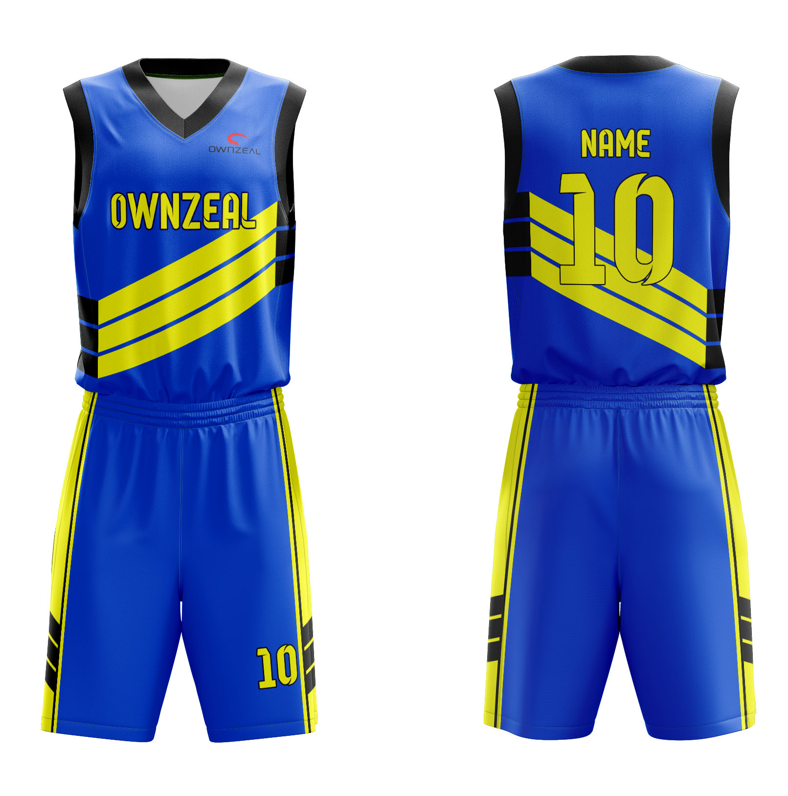 Custom Sublimated Basketball Uniforms - BU74