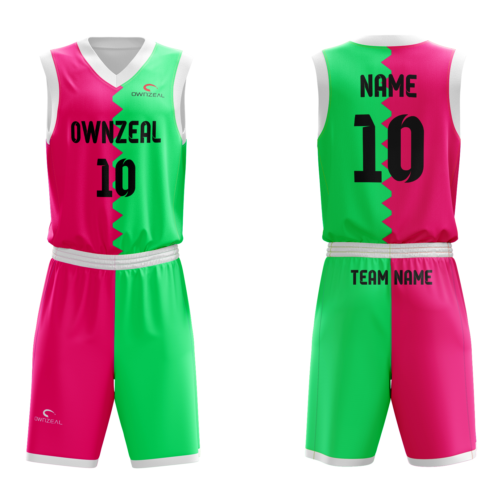 Custom Sublimated Basketball Uniforms - BU89