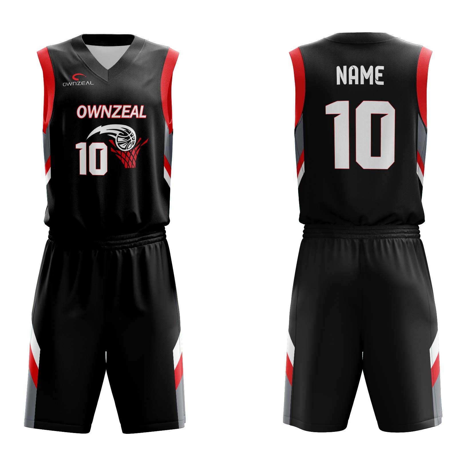 Custom Sublimated Basketball Uniforms - BU90