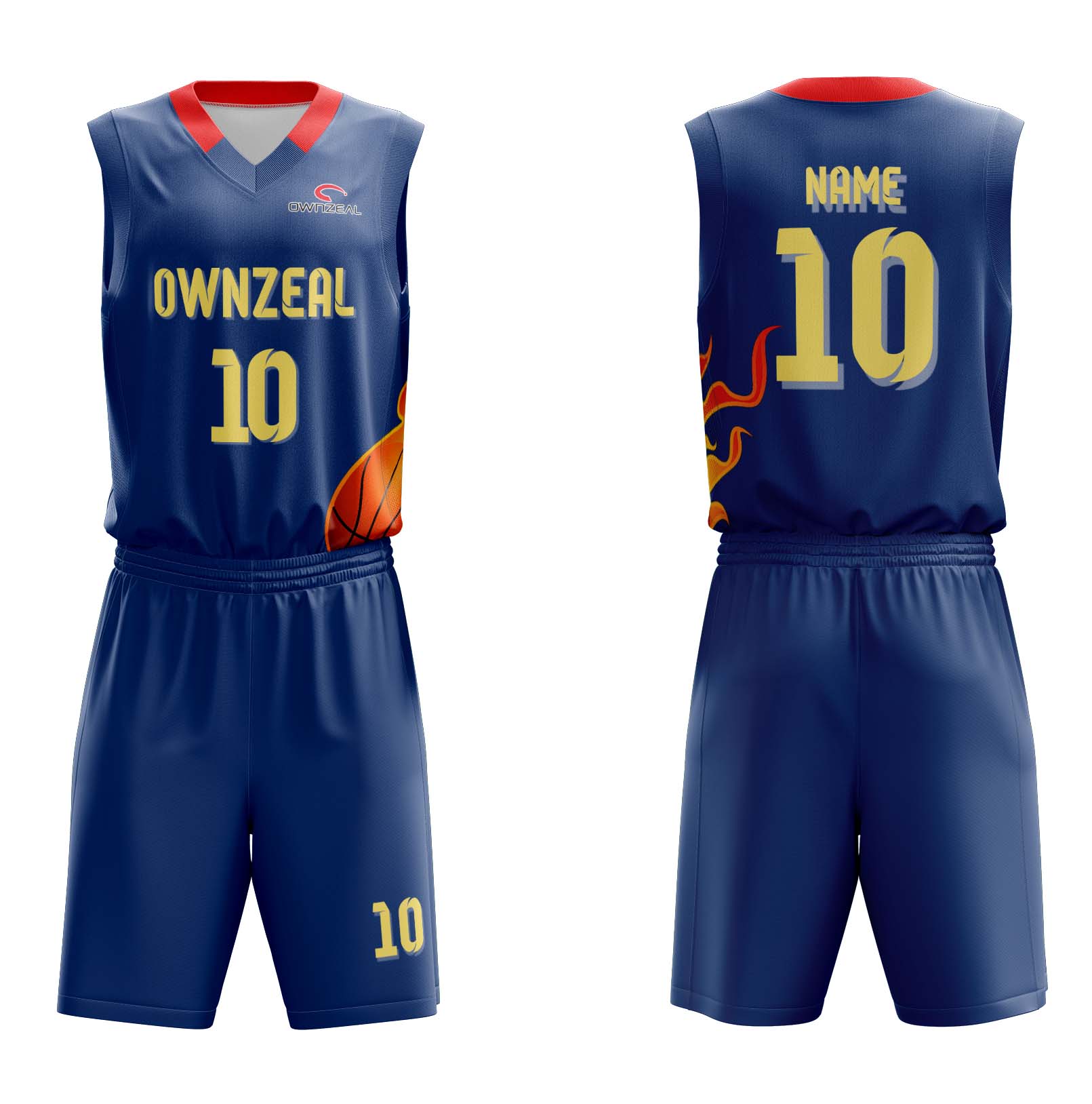 Custom Sublimated Basketball Uniforms - BU95