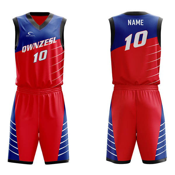 Custom Sublimated Reversible Basketball Uniforms - RBU04