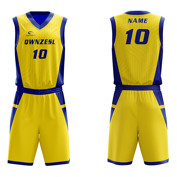 Custom Sublimated Reversible Basketball Uniforms - RBU08