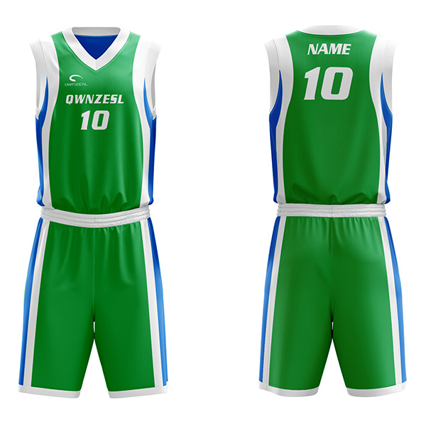 Custom Sublimated Reversible Basketball Uniforms - RBU10
