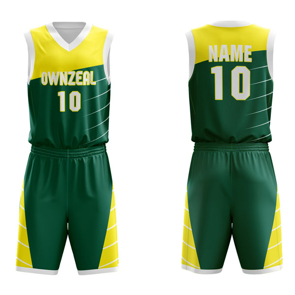 Custom Sublimated Reversible Basketball Uniforms - RBU12