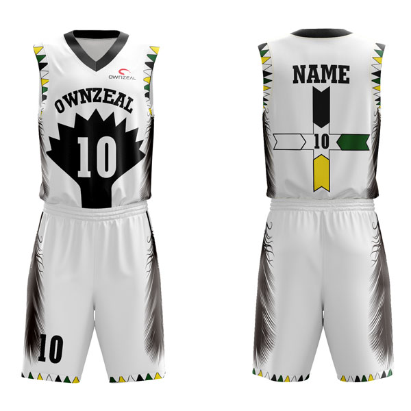 Custom Sublimated Reversible Basketball Uniforms - RBU14