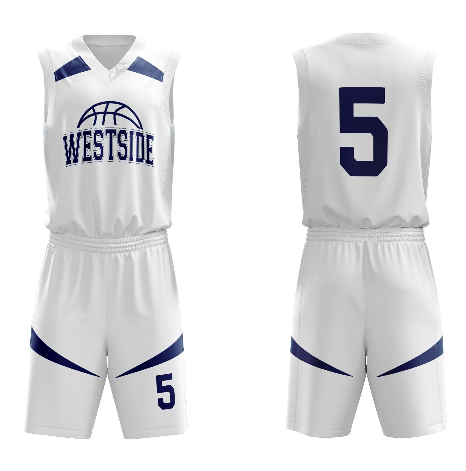 Custom Sublimated Reversible Basketball Uniforms - RBU31
